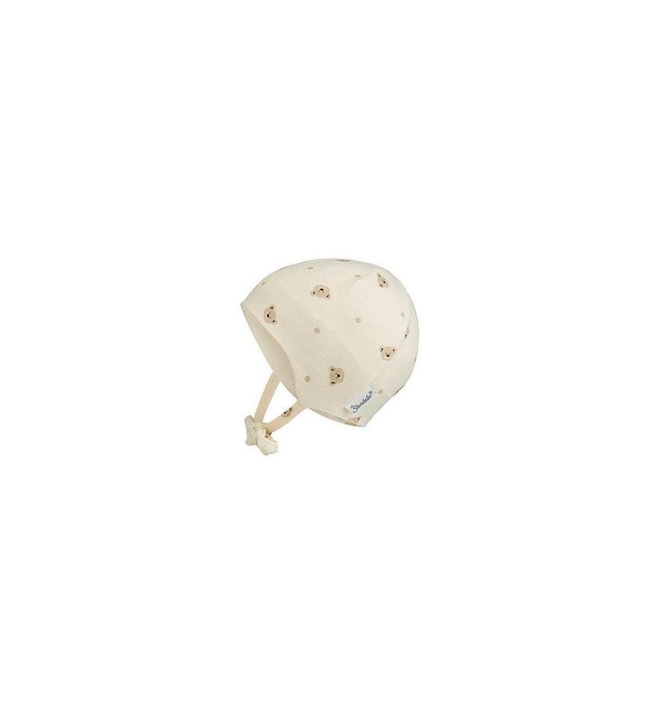 STERNTALER - Bonnet Bonnet ourson Écru T. 37