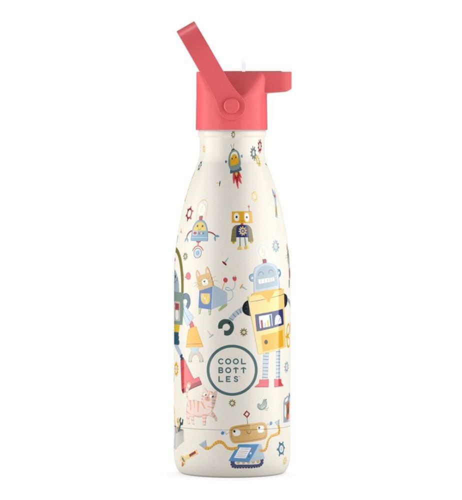Bouteille isotherme The Kids Bottle Messy Robots 350ml