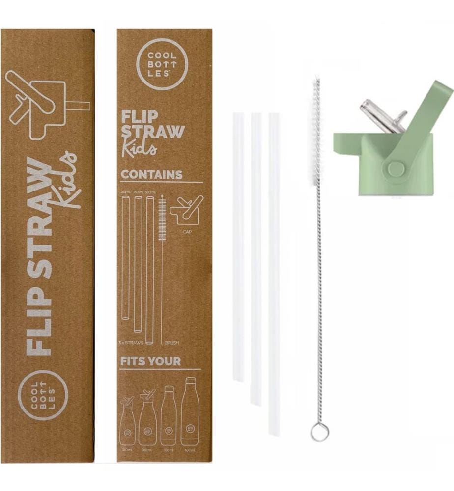 Couvercle à paille Flip Straw 260-350-500ml Green