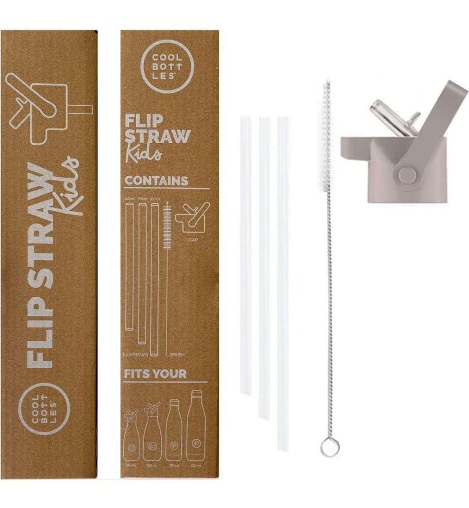 Couvercle à paille Flip Straw 260-350-500ml Grey