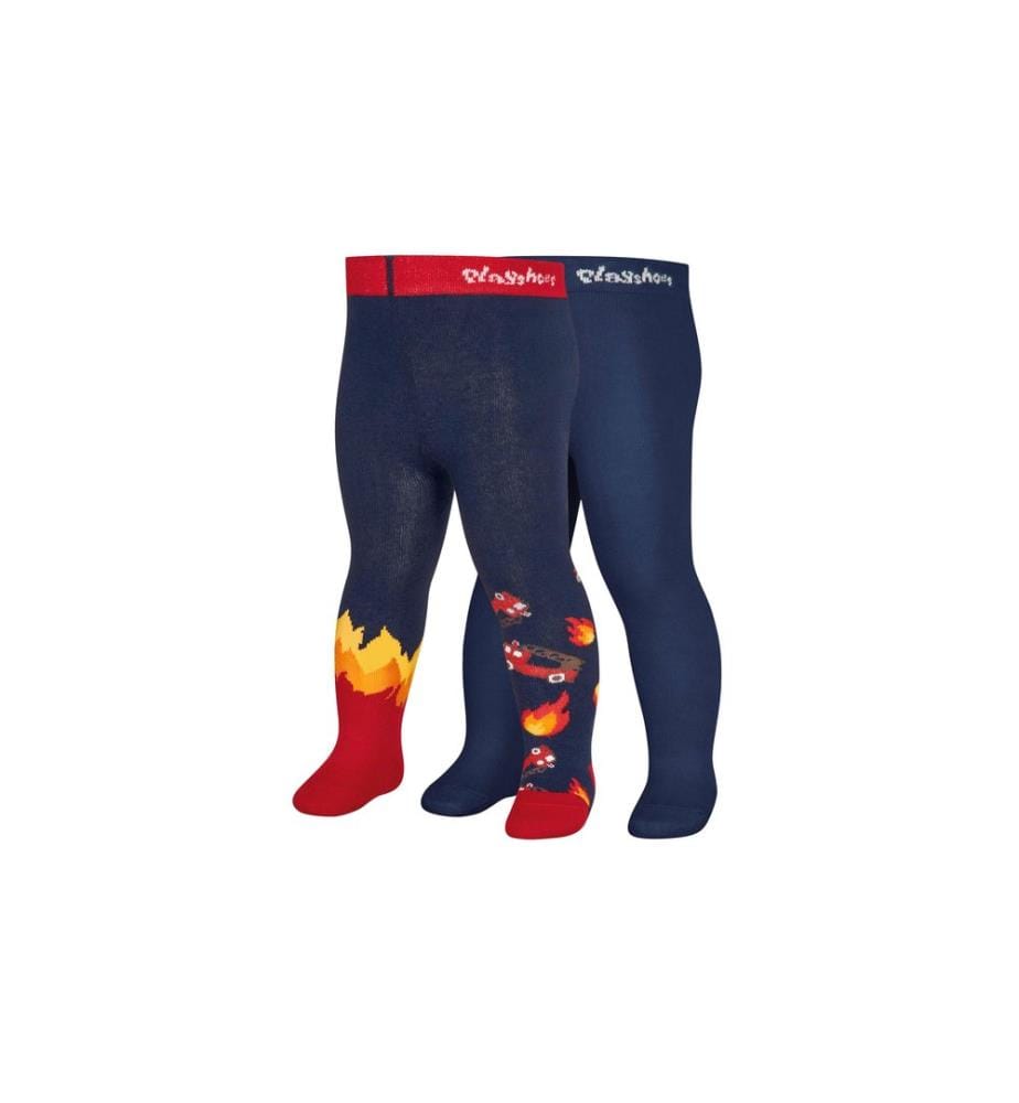 PLAYSHOES - Collants Set de 2 pompiers Gr. 98/104