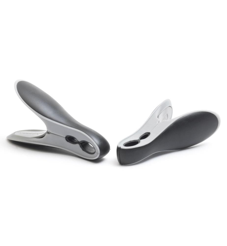BRABANTIA - Pinces à linge Smart Noir/gris, 8 Pièce/s