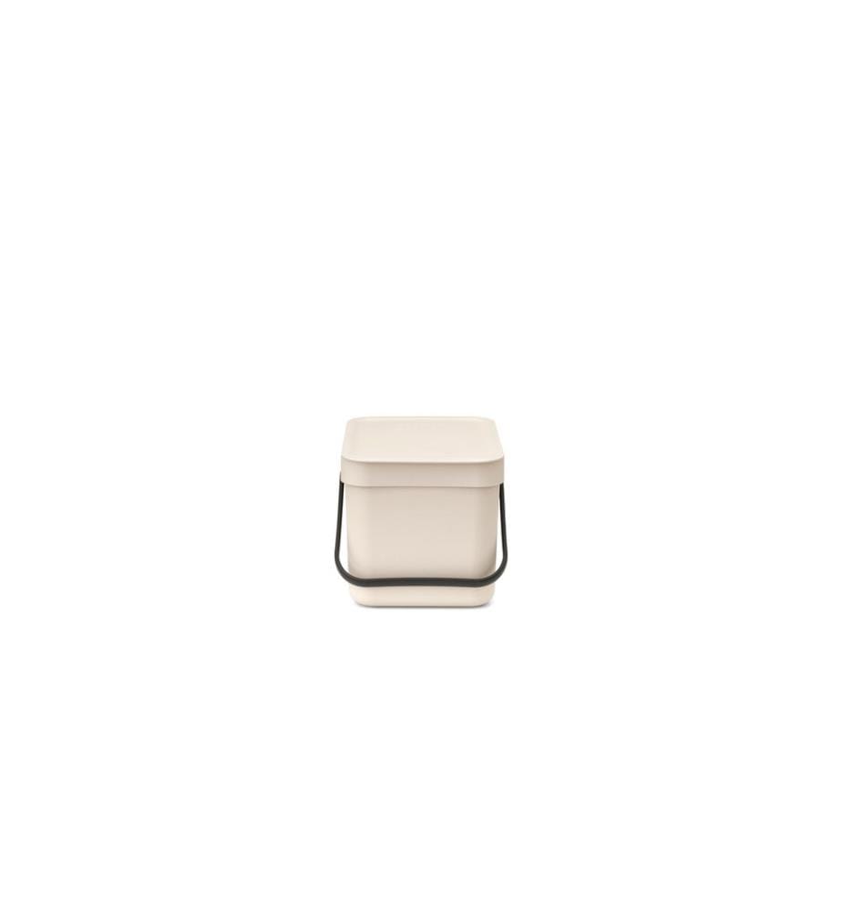BRABANTIA - Seau à compost Sort & Go 6 l, Beige