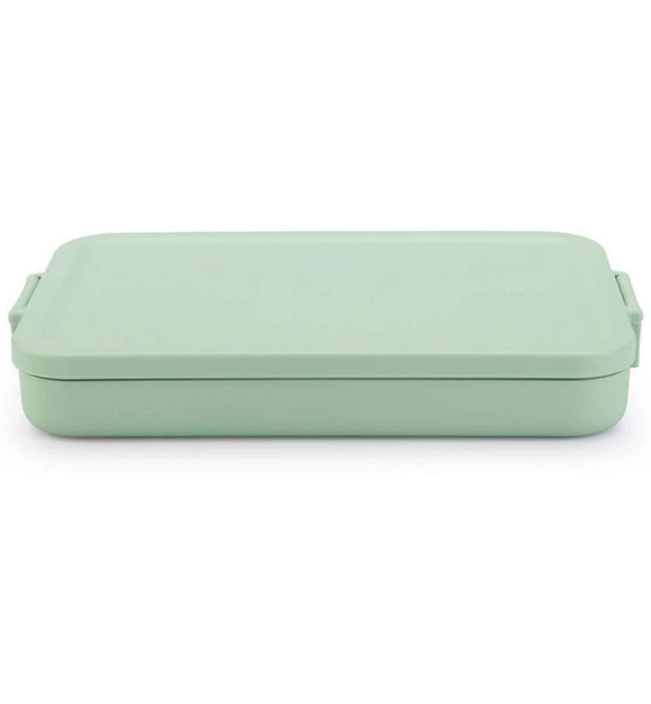 BRABANTIA - Boîte casse-croûte Make & Take 25.5 x 16.6 x 3.7 cm, Jade