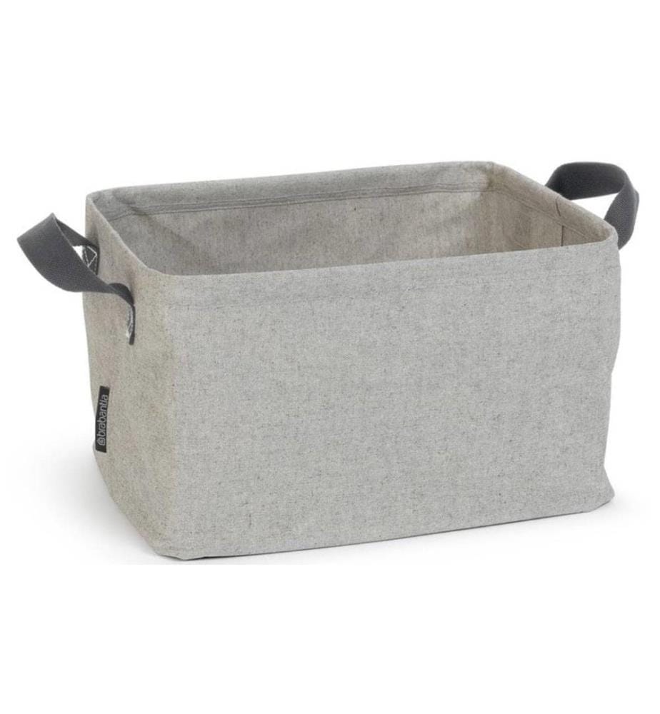 BRABANTIA - Corbeille à linge Linn pliable Grey 35 l