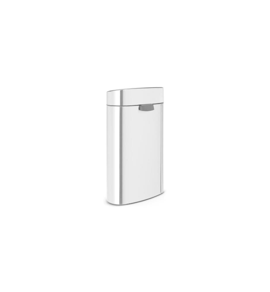 BRABANTIA - Poubelle Touch Bin 40 l, New Matt Steel