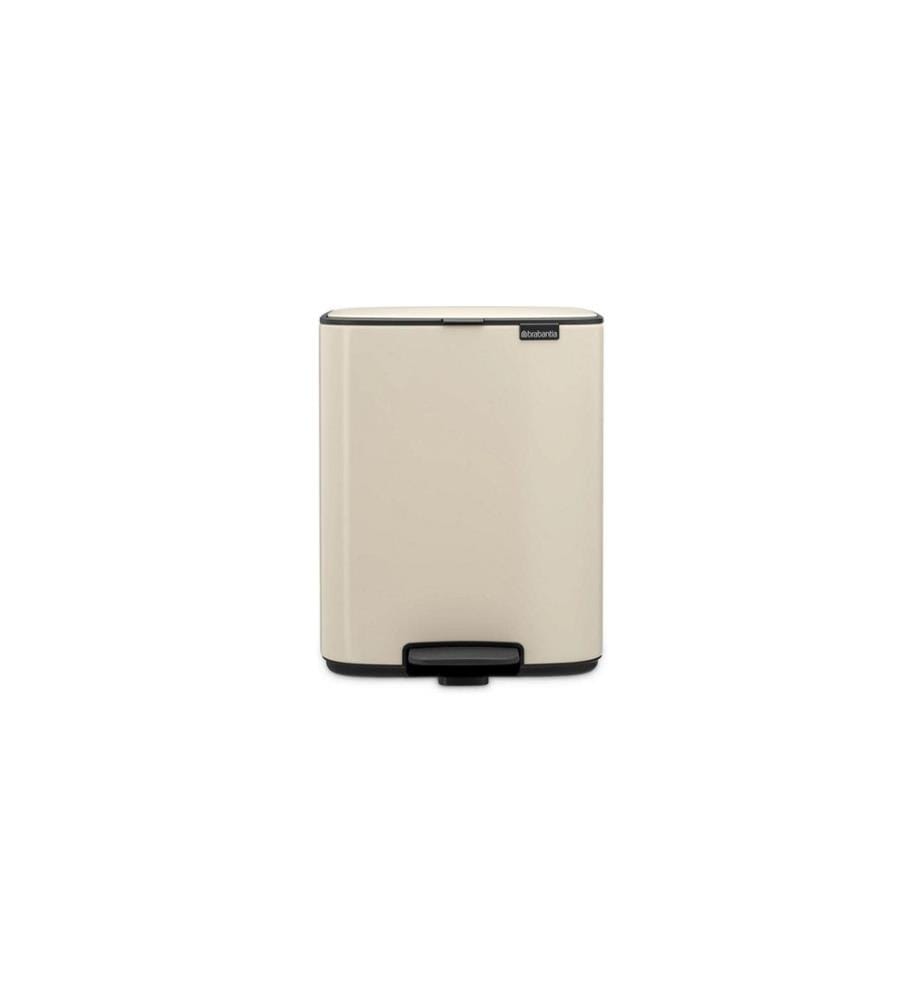 Brabantia Poubelle à pédale Bo 12 l, Beige