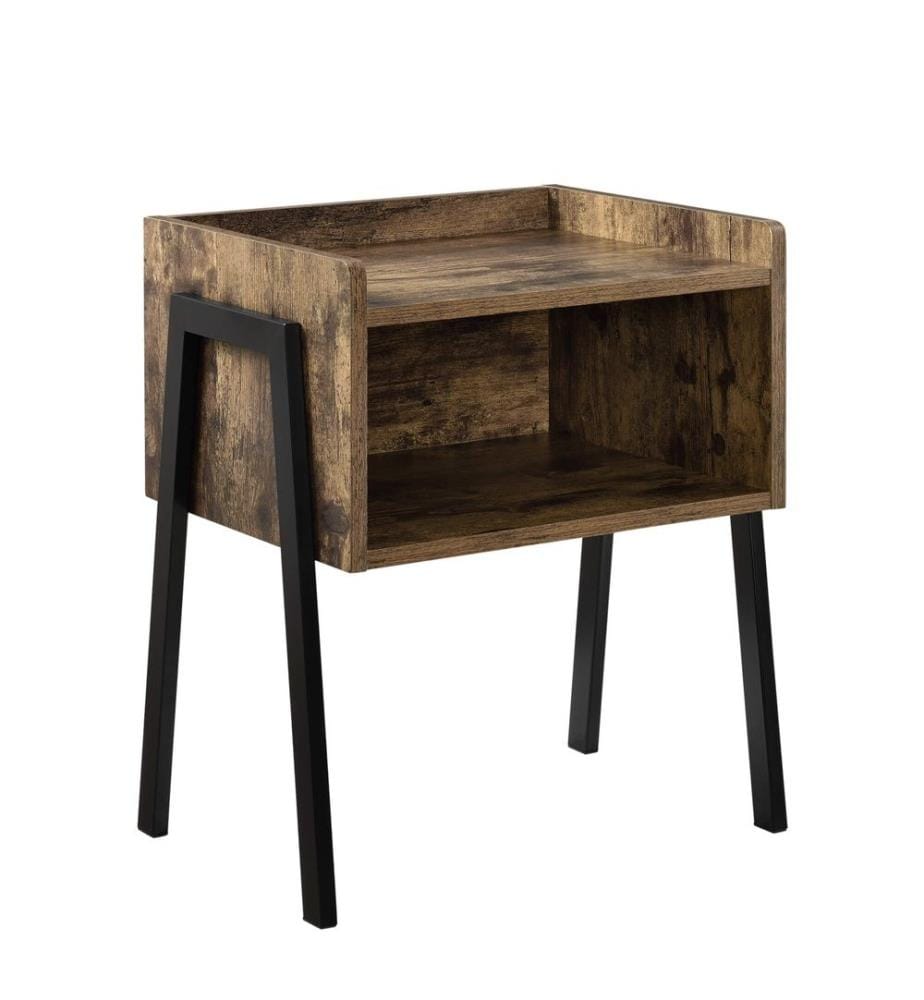 Table de nuit Andernach 52x42x35 cm couleur bois