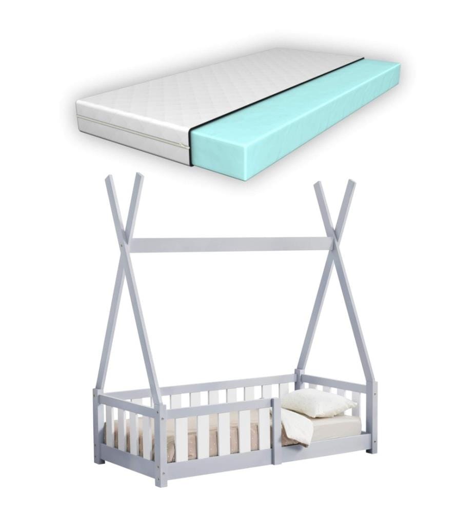 Lit d'enfant Helsingborg 70x140 cm avec matelas