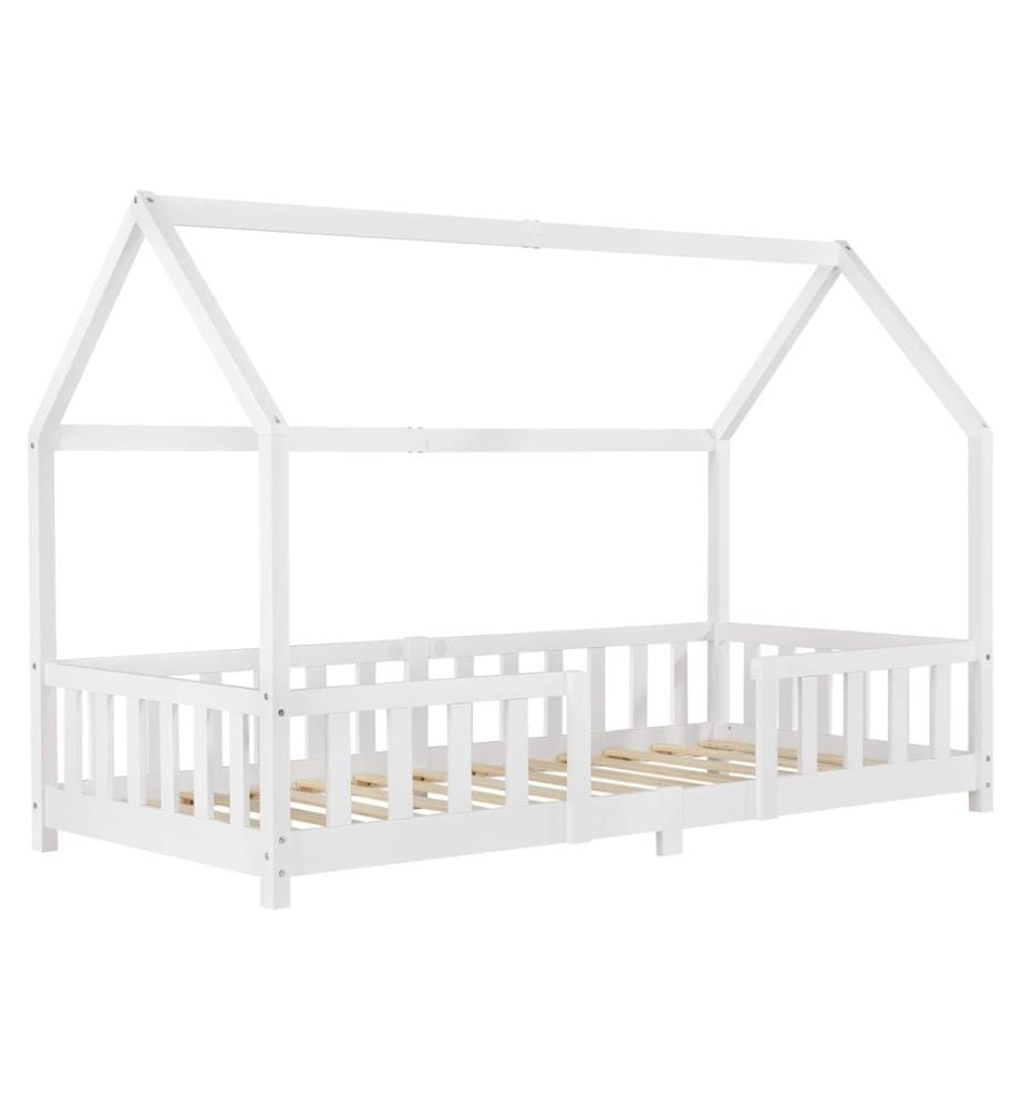 Lit d'enfant Sisimiut 90x200 cm avec protection contre les chutes