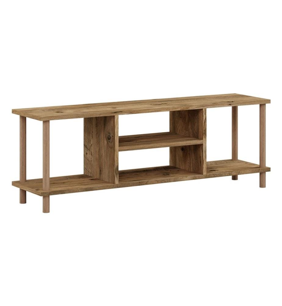 Table de télévision Ærøskøbing avec 2 compartiments 43x120x29 cm