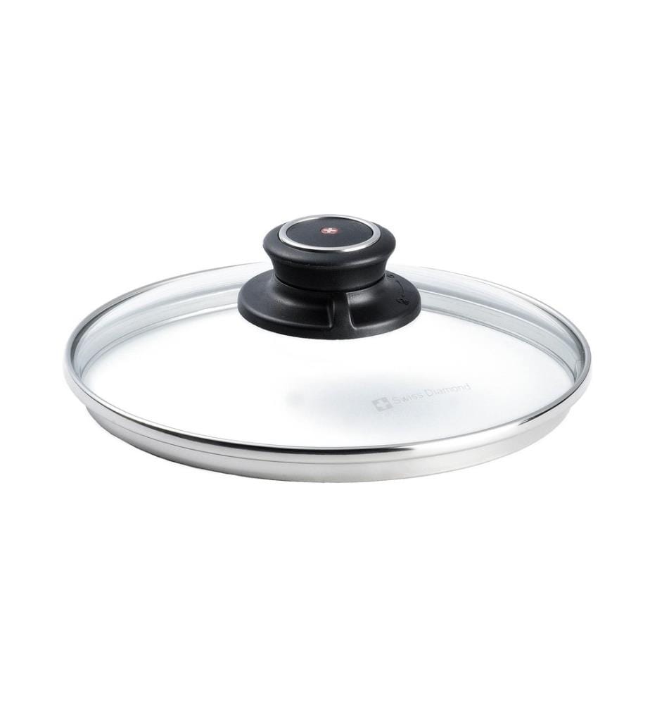 Swiss Diamond - Couvercle de poêle 18 cm, Transparent