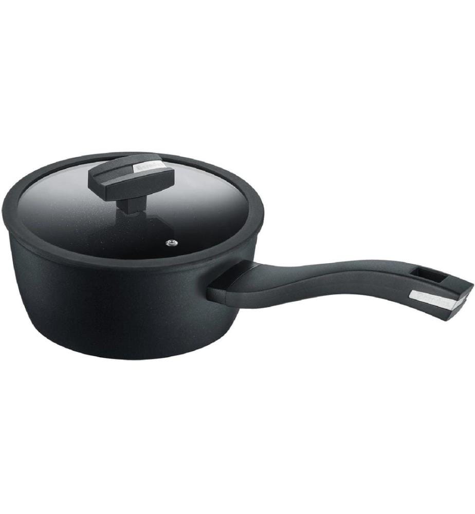 Berndes - Casserole avec manche Enduro 16 cm, avec couvercle en verre