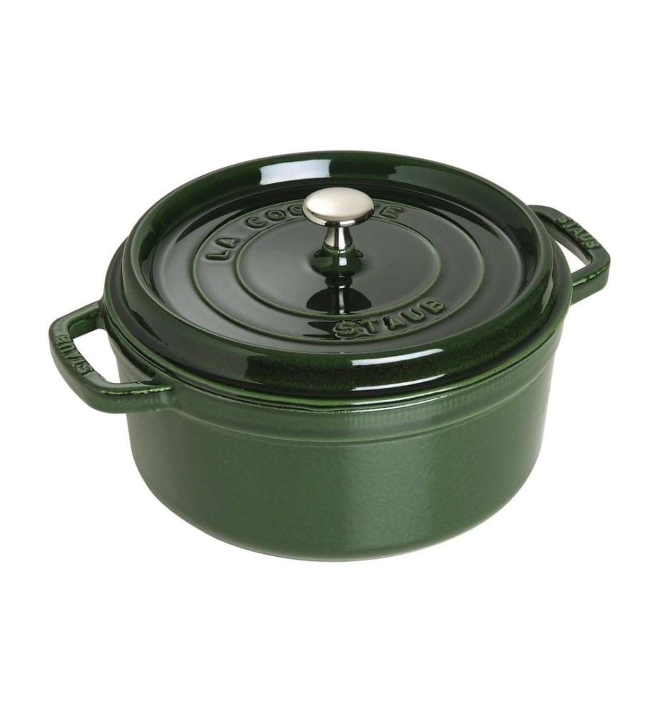 Staub - Rôtisseur Cocotte 24 cm, Vert, 3.8 l