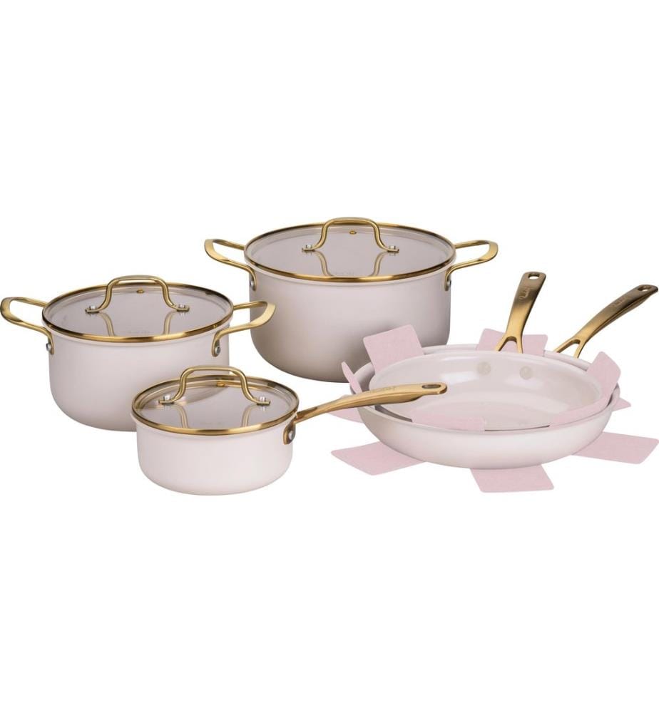 Fackelmann - Set de casseroles Signature, Beige / Or