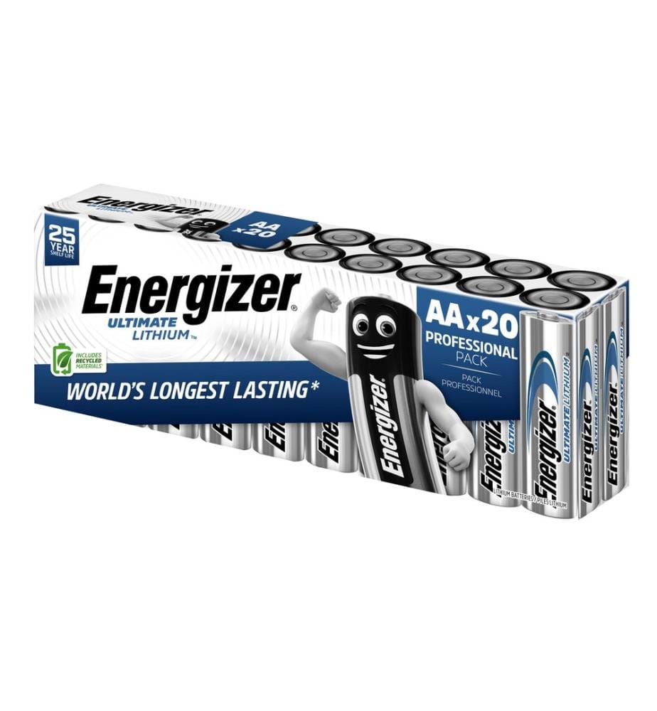 ENERGIZER - Pile Ultimate Lithium AA , 20 Pièce/s