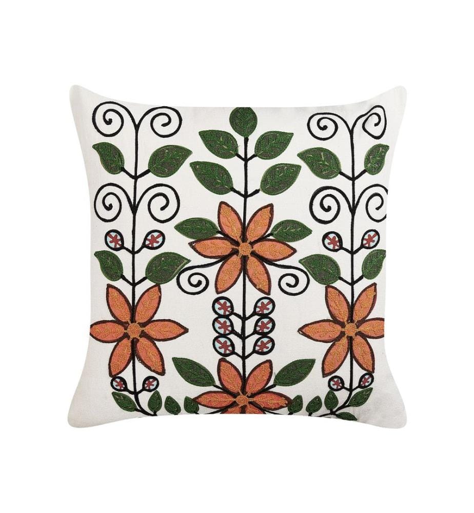 Coussin VELLORE Coton 50 x 50 cm Multicolore Motif floral