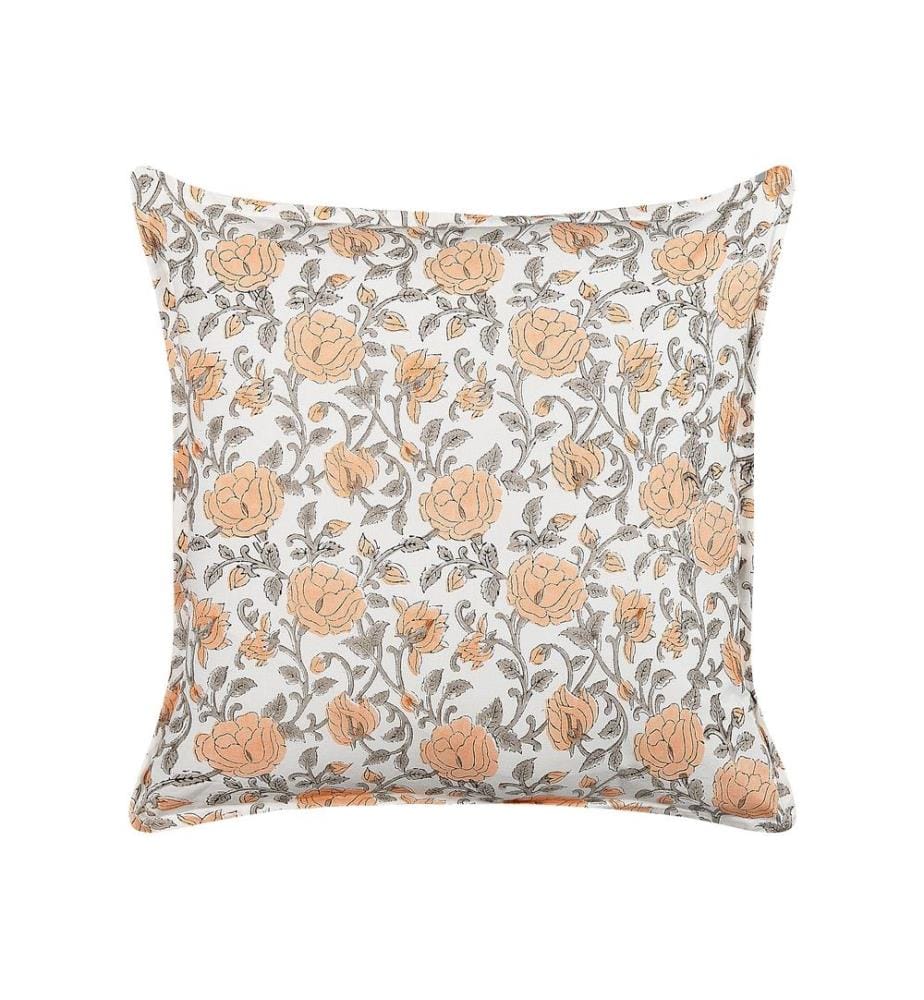 Coussin MEADIA Coton 45 x 45 cm Multicolore Motif floral