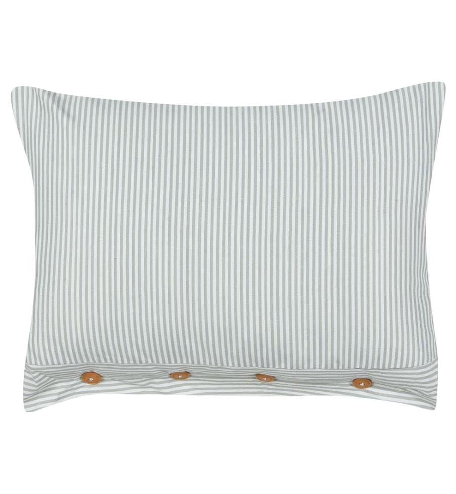 Coussin SEBRINE 40 x 60 cm Vert menthe À rayure