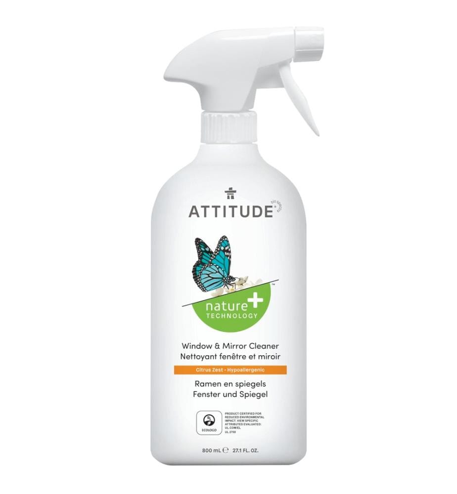 Nettoyant fenêtre et miroir zeste d'agrumes 800ml