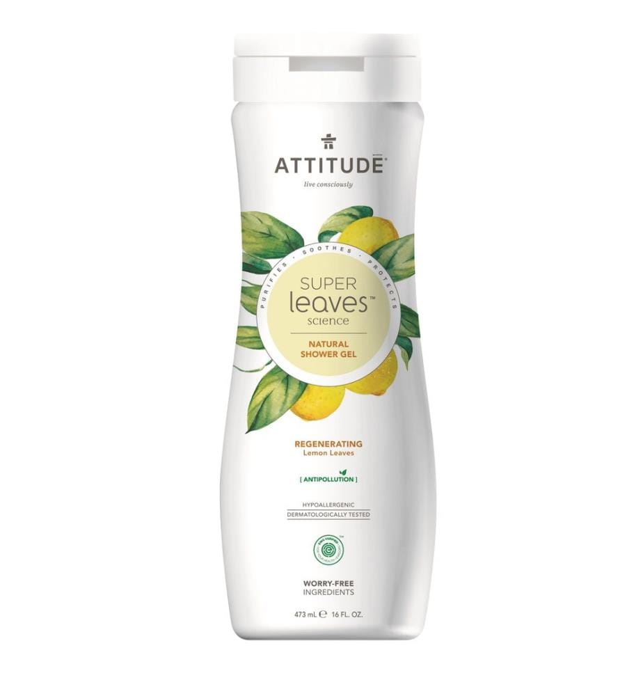 Superleaves Gel douche - régénérant, 473 ml