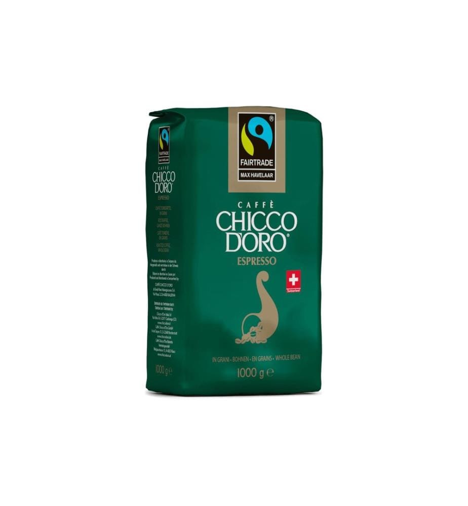 CHICCO D'ORO - Grains de café Max Havelaar Fair Trade 1 kg