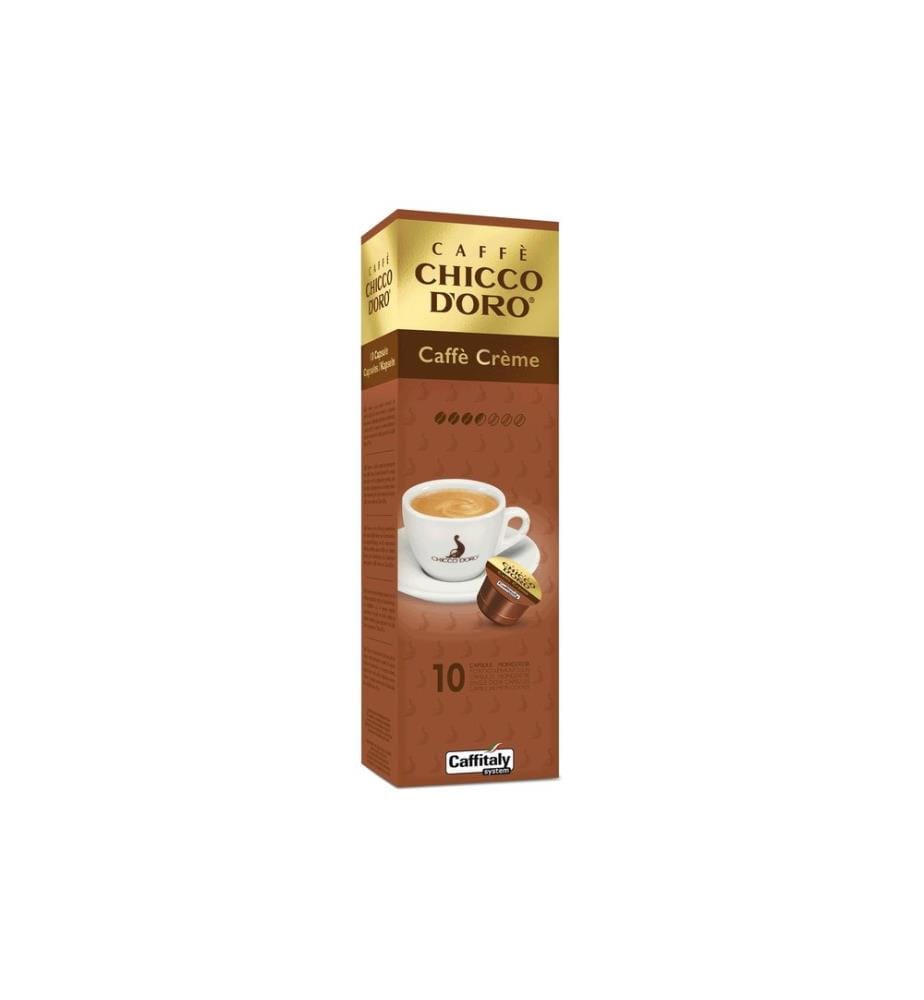 CHICCO D'ORO - Capsules de café Caffitaly System Caffè Crème 10 pièce