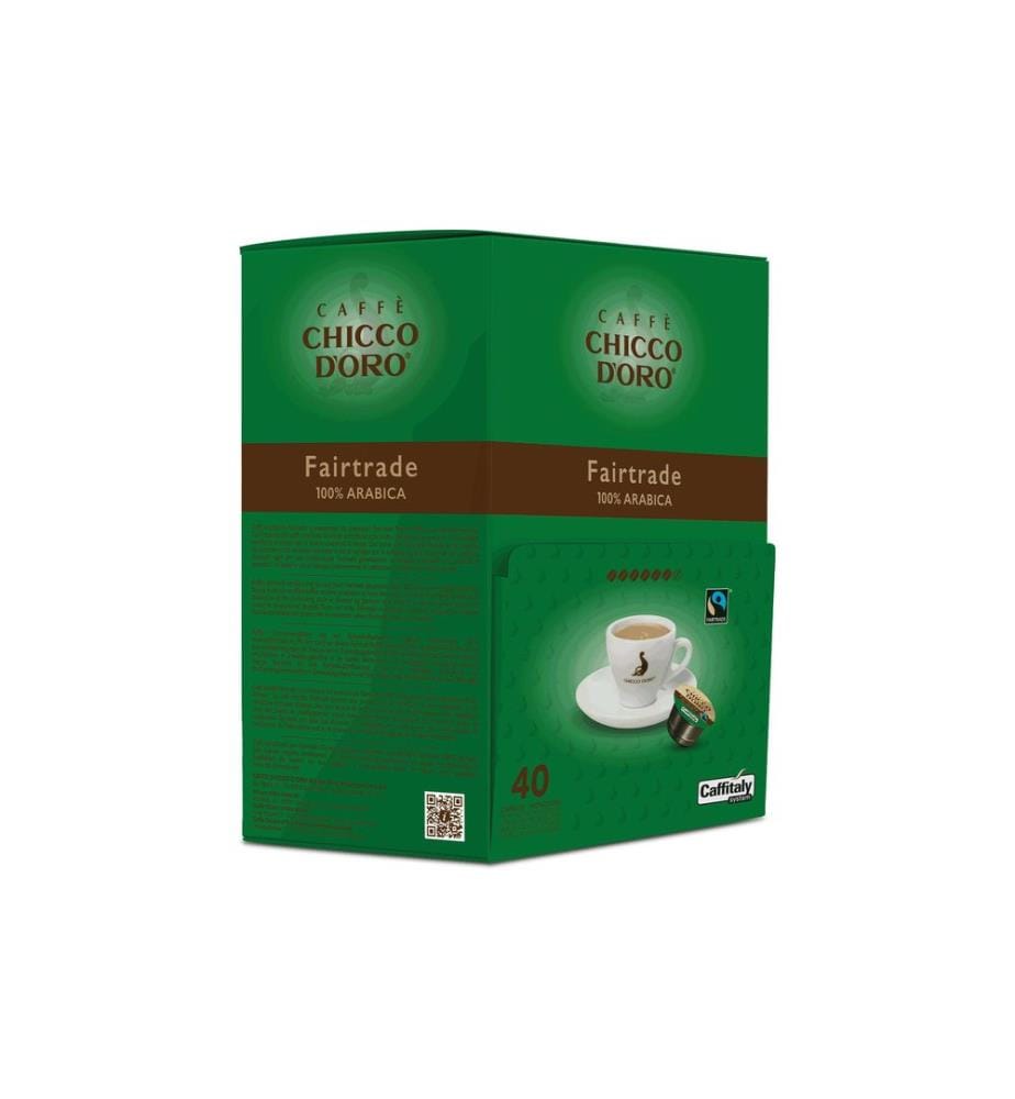 CHICCO D'ORO - Capsules de café Caffitaly System Fair Trade 40 pièce