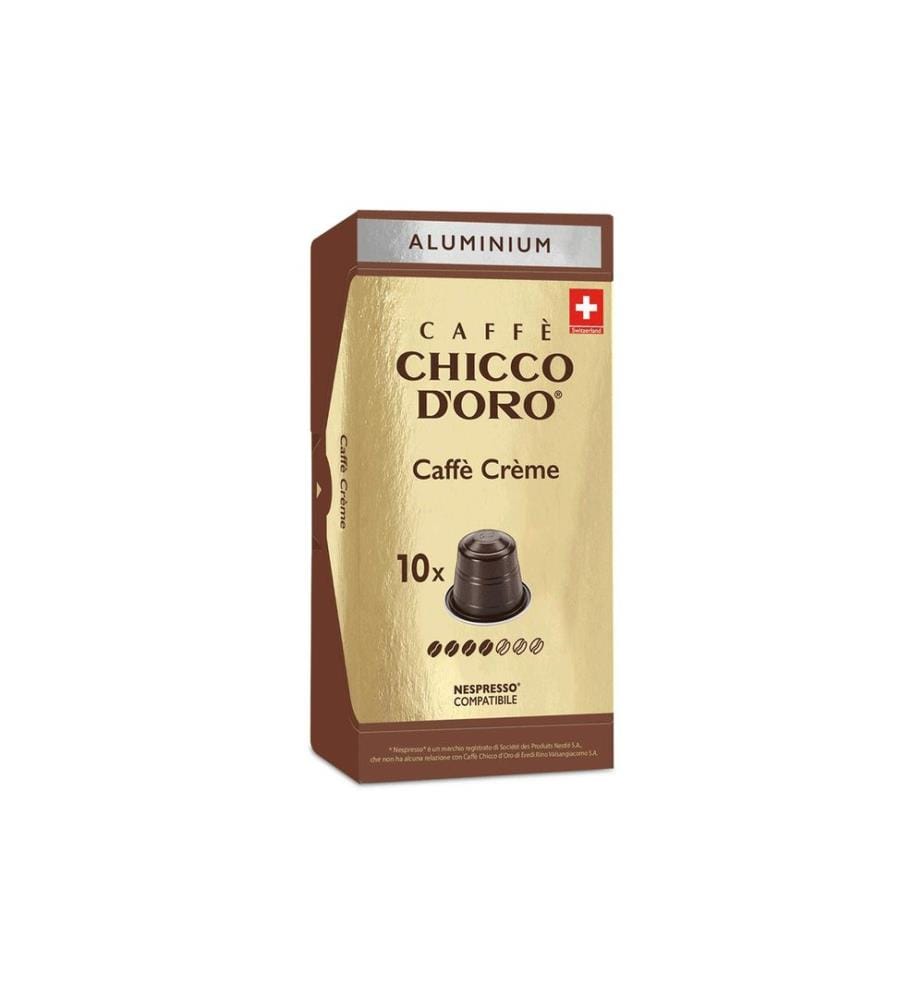 CHICCO D'ORO - Capsules de café Caffè Crème 10 pièce