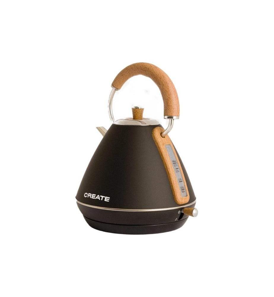 Create - Bouilloire Retro L 1.7 l, Noir