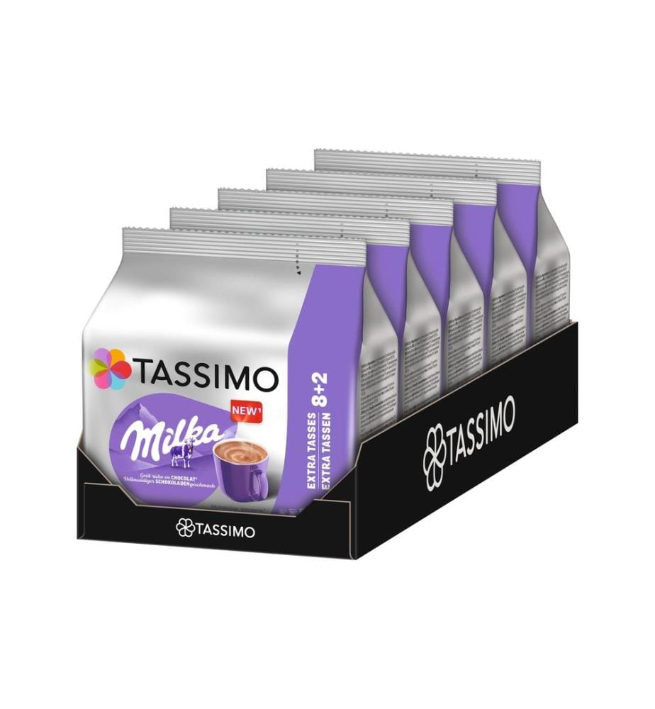 TASSIMO - Capsules de café T DISC Milka Spécialité au cacao 5 x 10