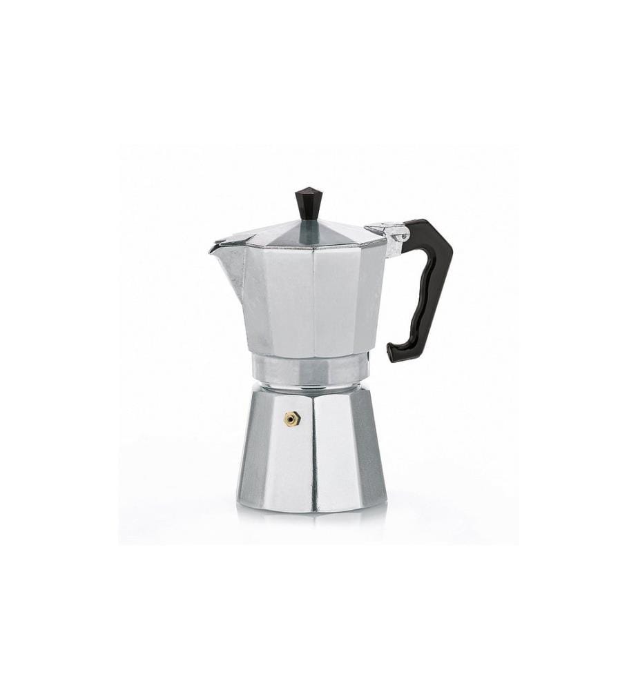 KELA - Cafetière italienne Italia 9 tasses, argent