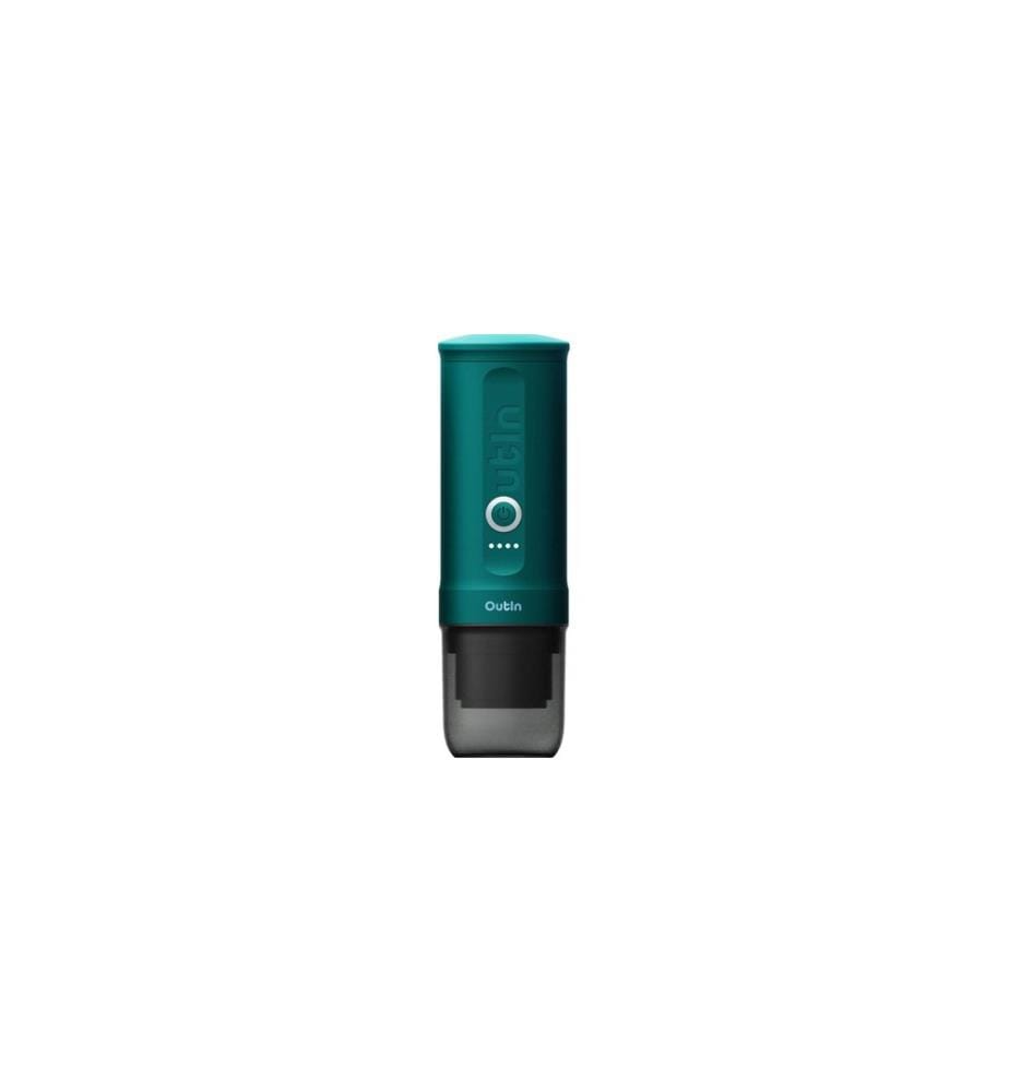 OUTIN - Machine à café portable Nano Bleu-vert