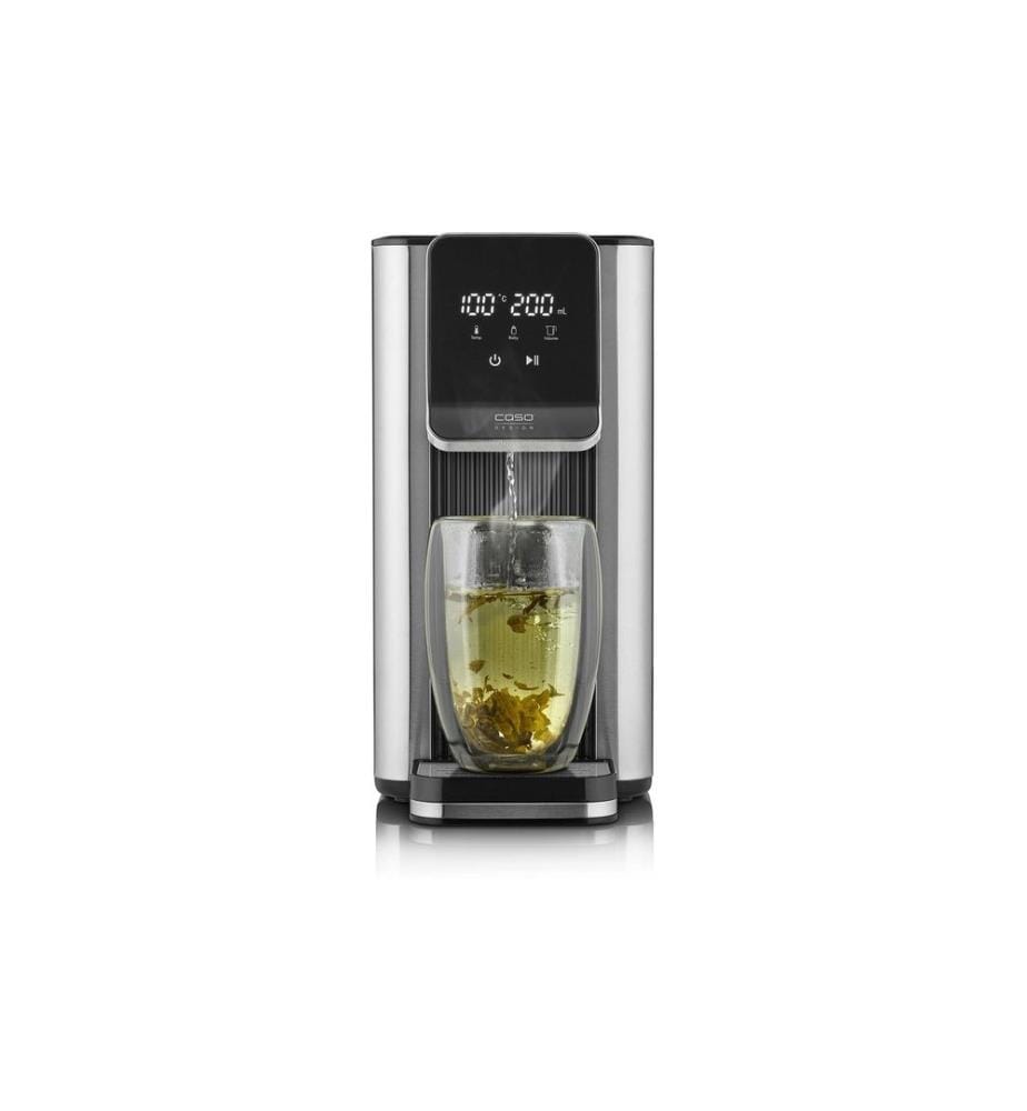 Caso - Distributeur d'eau chaude Turbo HW 630 2.5 l, Noir/Argenté