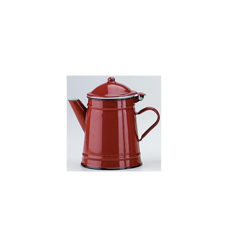 IBILI - Cafetière Roja 1 litre 1 l, Rouge/Blanc