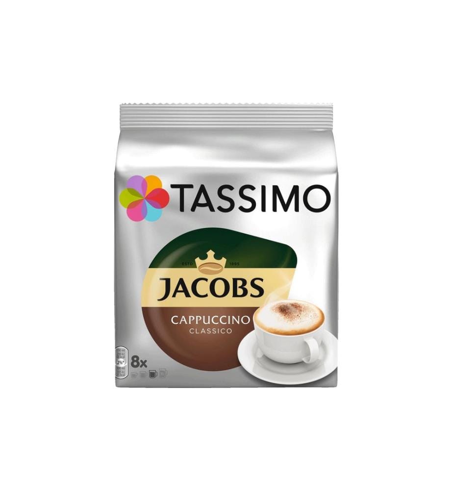 TASSIMO - Capsules de café T DISC Jacobs Cappuccino 8 portions