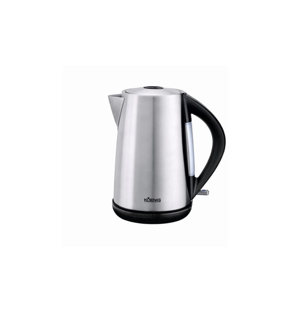Koenig - Bouilloire Steel Line 1.7 l, Noir/Argenté