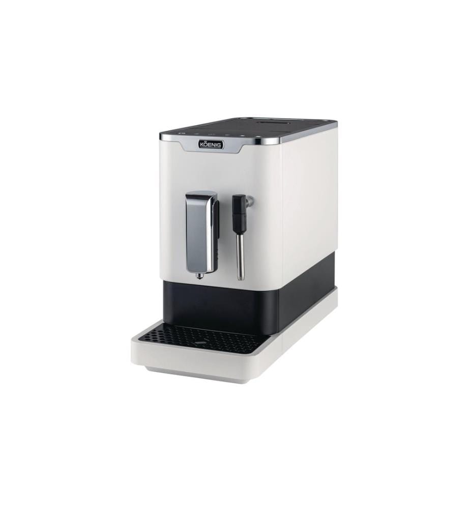Koenig - Machine à café automatique Finessa Milk Blanc, Noir
