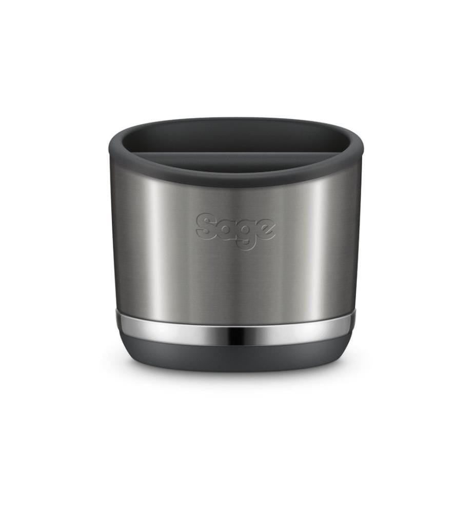 Bac à marc Sage The Knock Box 10 Black Stainless Steel