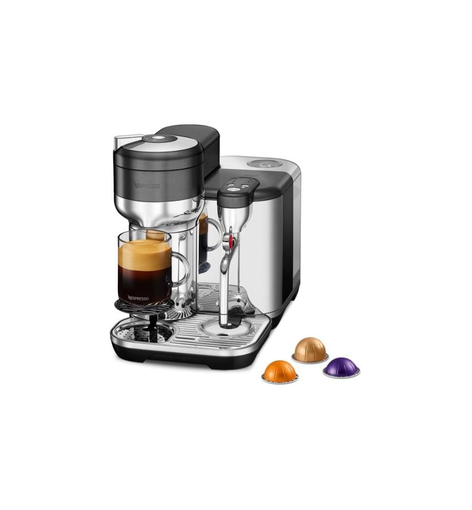 Sage Machine à café Nespresso Vertuo Creatista Black Steel