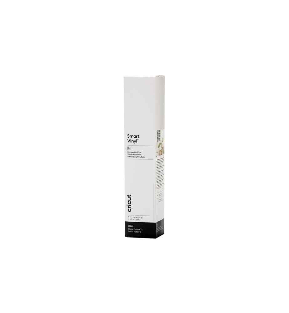 CRICUT - Film de vinyle Smart détachable 33 x 640 cm, 1 Pièce/s, Blanc