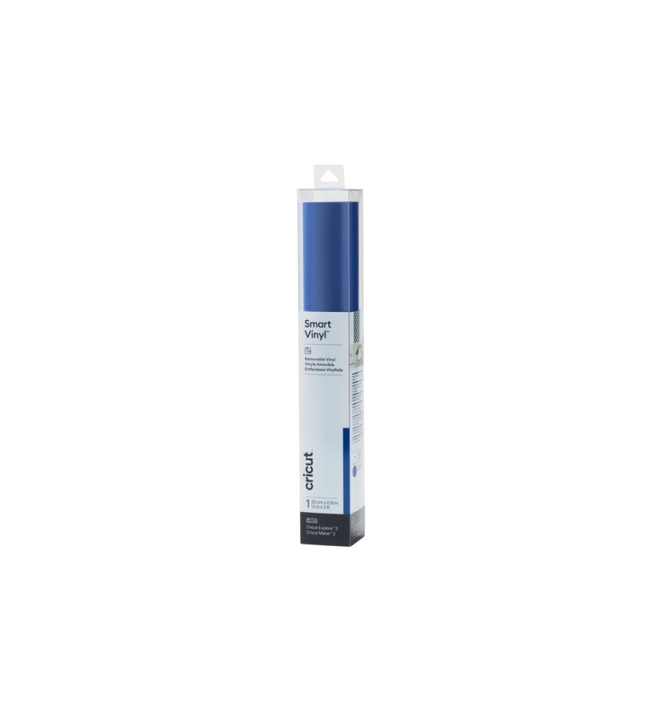 CRICUT - Film de vinyle Smart détachable 33 x 91 cm, 1 Pièce/s, Bleu foncé
