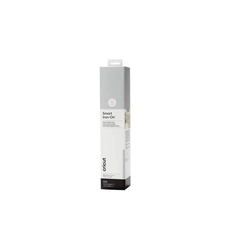 CRICUT - Film thermocollant Smart 33 x 273 cm, 1 Pièce/s, Argenté