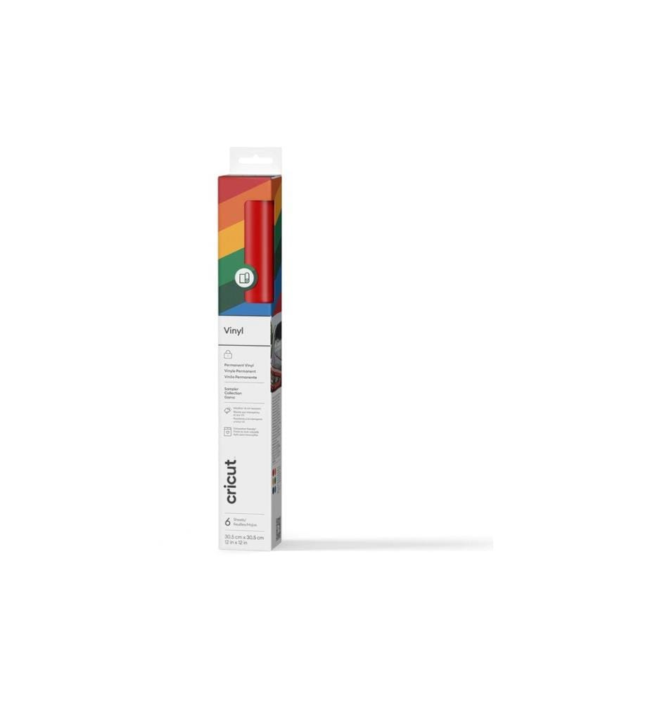 CRICUT - Film de vinyle Set Premium Permanent, 30.5 x 30.5 cm
