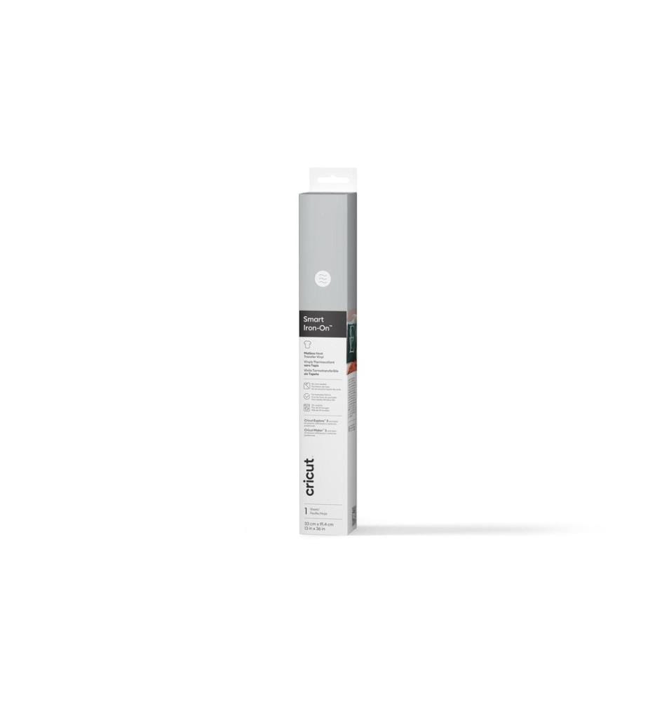 CRICUT - Film thermocollant Smart 33 x 91.4 cm, 1 Pièce/s, Argenté