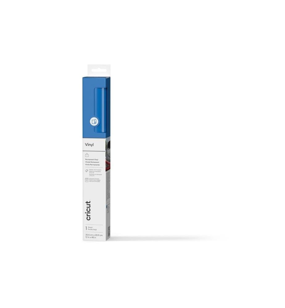 CRICUT - Film de vinyle Permanent 30.5 x 122 cm, 1 Pièce/s, Bleu