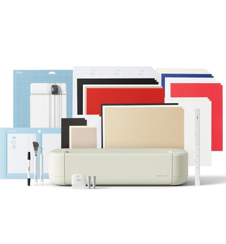 CRICUT - Traceur de découpe CRICUT - Explore 5 + bundle Essential, Beige