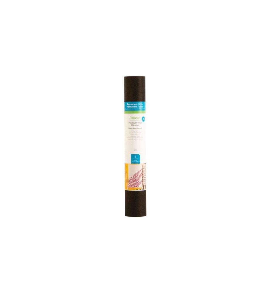 CRICUT - Film de vinyle Premium Shimmer Permanent Noir