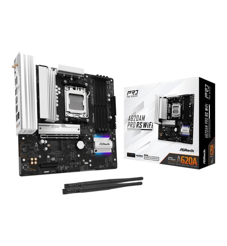ASROCK - Carte mère A620AM Pro RS WiFi