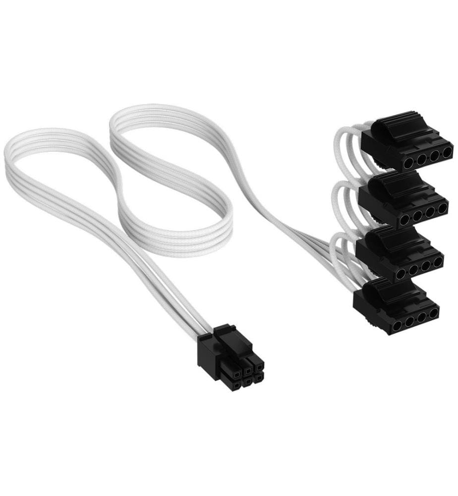 CORSAIR - Câble électrique PATA Power Blanc, 75 cm
